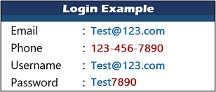 Login Instructions